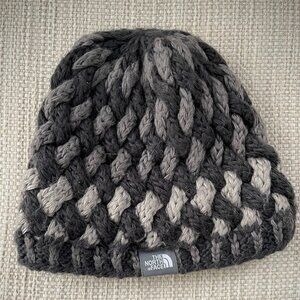 The North Face Unisex Wool Blend Winter Beanie Hat | Gray/Black | One Size